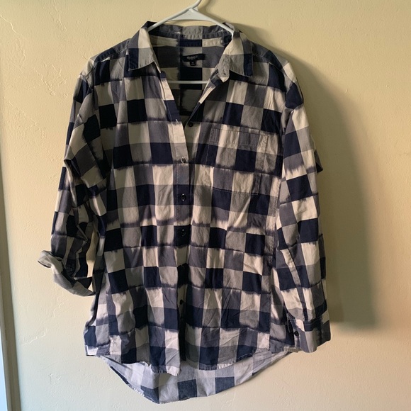 Madewell checkered button down shirt - Picture 2 of 6